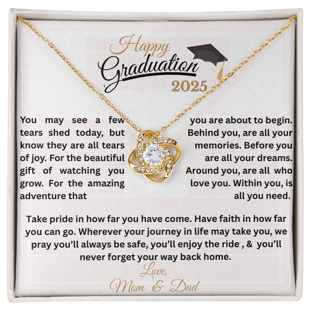 Happy Graduation Gift | Daughter Necklace