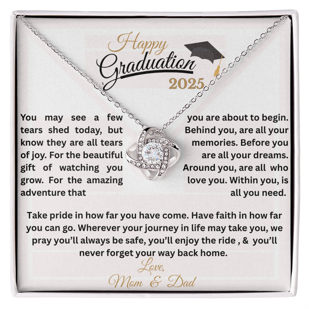 Happy Graduation Gift | Daughter Necklace