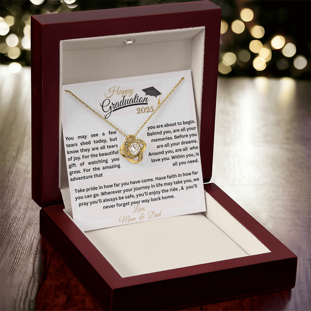 Happy Graduation Gift | Daughter Necklace