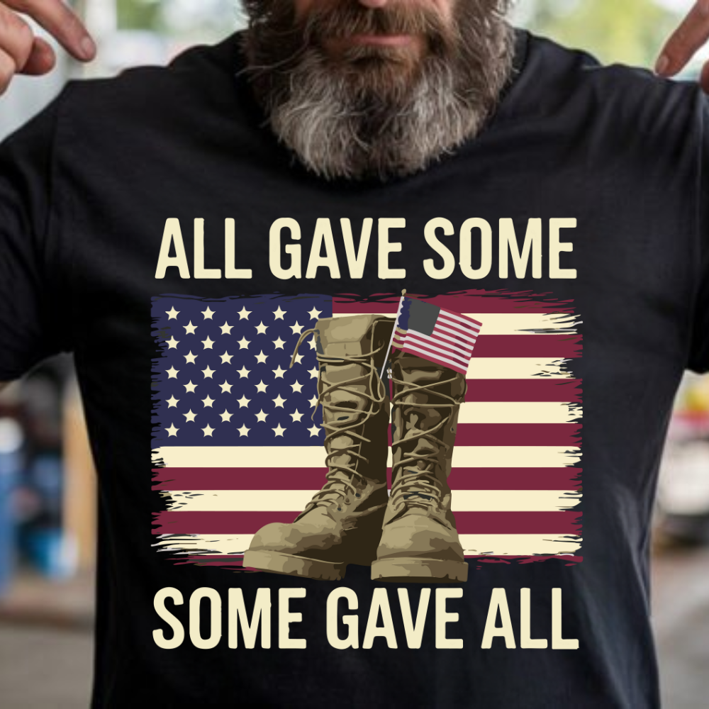 Some Gave All T-Shirt | Fallen Soldier