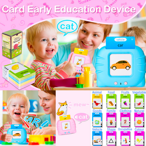 New Year Sale 49% Off  🎉 112Pc Talking Tots™ Educational Interactive Flashcards!