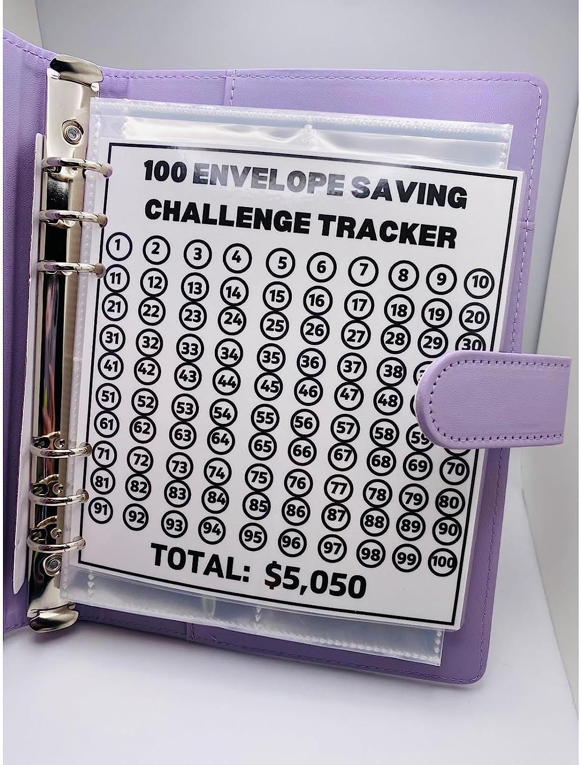 💰100 Envelope Savings Challenge Binder <> New Year Savings Now