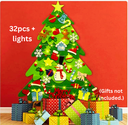 🎄 Tots Touch™ Kids DIY Felt Christmas Trees 🎄