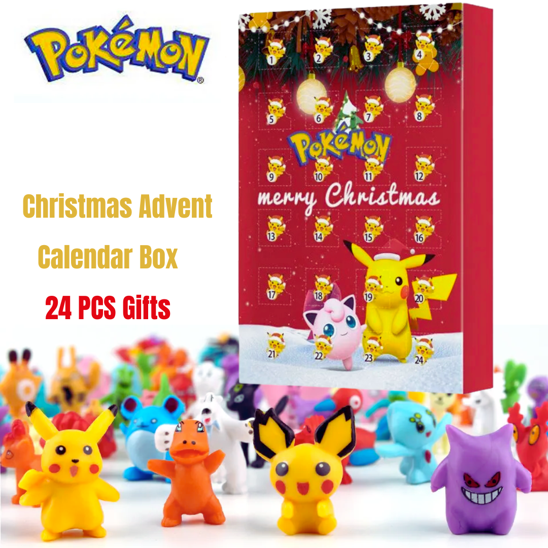 Pikachu Hunt - Unveil 24 PCS Pokémon Magic! 🎁