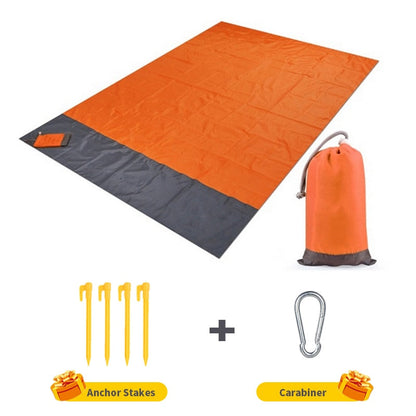 Waterproof Pocket Beach Blanket Folding Camping Mat