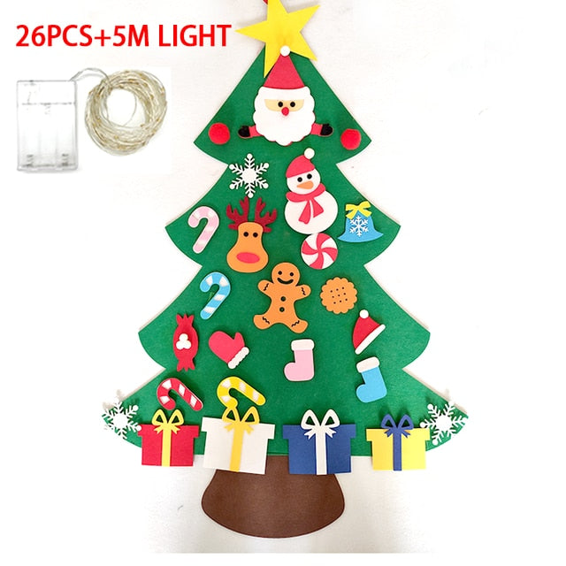 🎄 Tots Touch™ Kids DIY Felt Christmas Trees 🎄