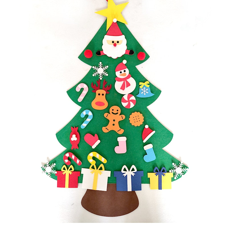 🎄 Tots Touch™ Kids DIY Felt Christmas Trees 🎄