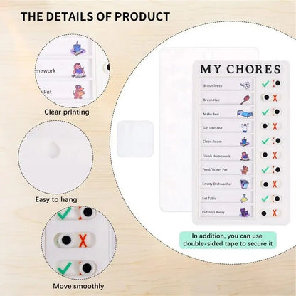 Dry Erase Chore Chart