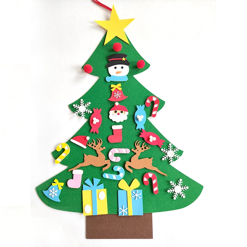 🎄 Tots Touch™ Kids DIY Felt Christmas Trees 🎄