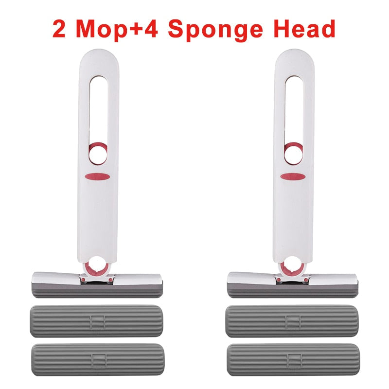 Mini Squeeze Mop Portable Cleaning Mop Handheld