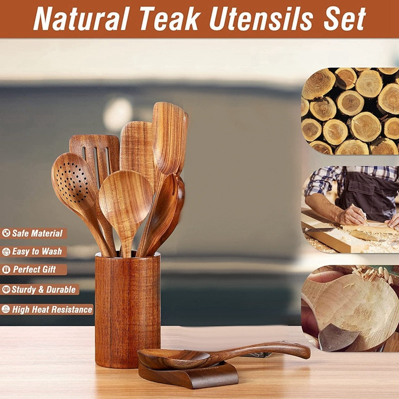 Teakwood Utensils