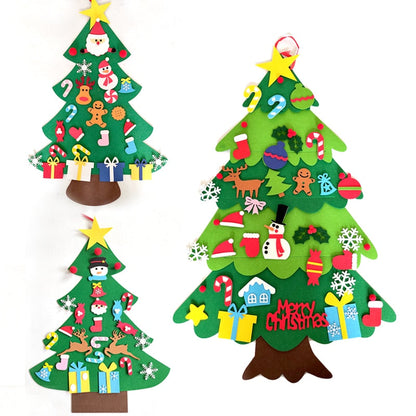 🎄 Tots Touch™ Kids DIY Felt Christmas Trees 🎄