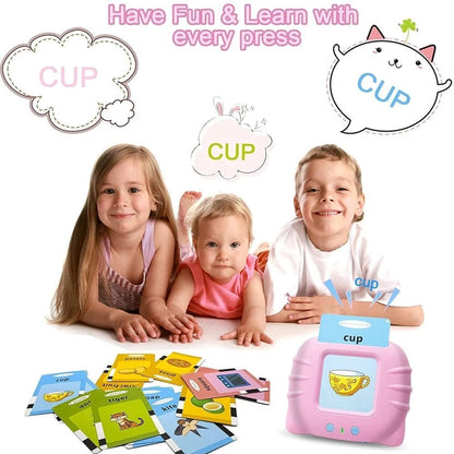 New Year Sale 49% Off  🎉 112Pc Talking Tots™ Educational Interactive Flashcards!