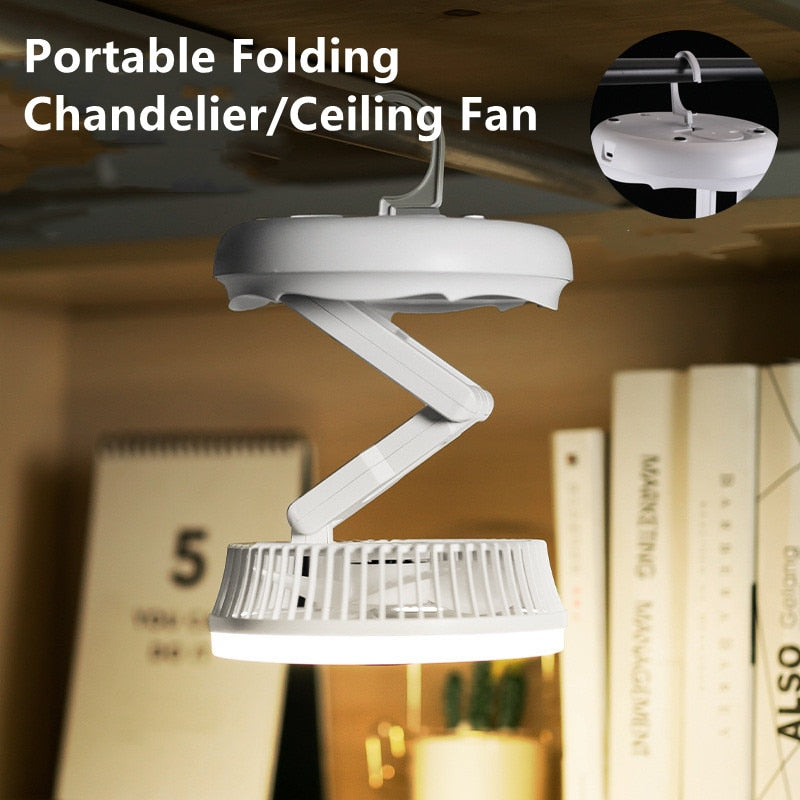 🌟Portable, Foldable, Rechargeable Fan🌟