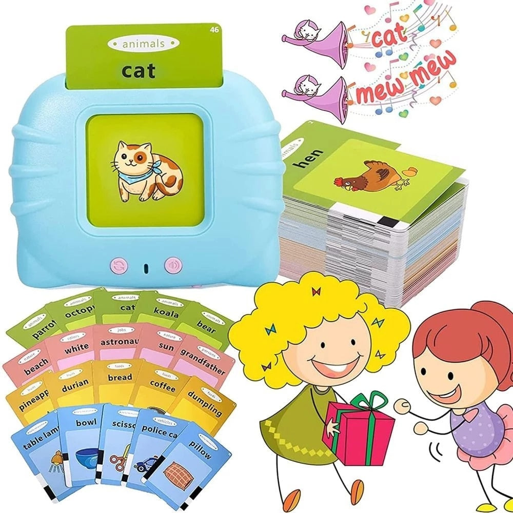 New Year Sale 49% Off  🎉 112Pc Talking Tots™ Educational Interactive Flashcards!