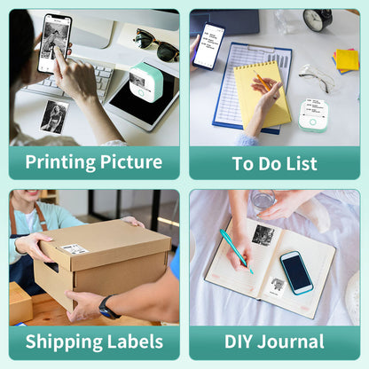 Craft Moments: Mini Portable Sticker Printer - Print Fun, Anytime!