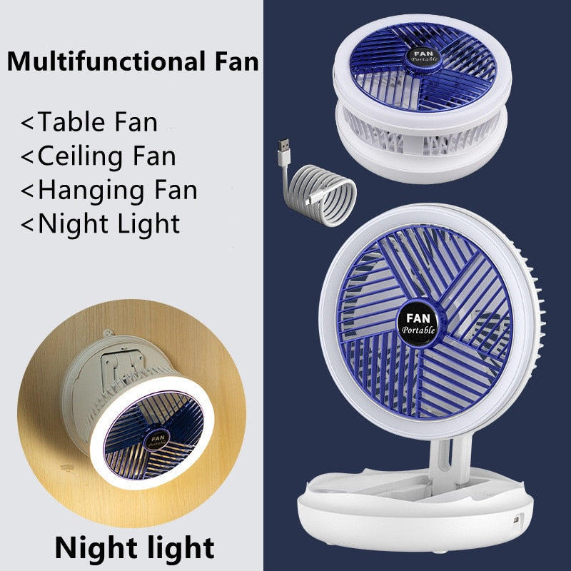 🌟Portable, Foldable, Rechargeable Fan🌟